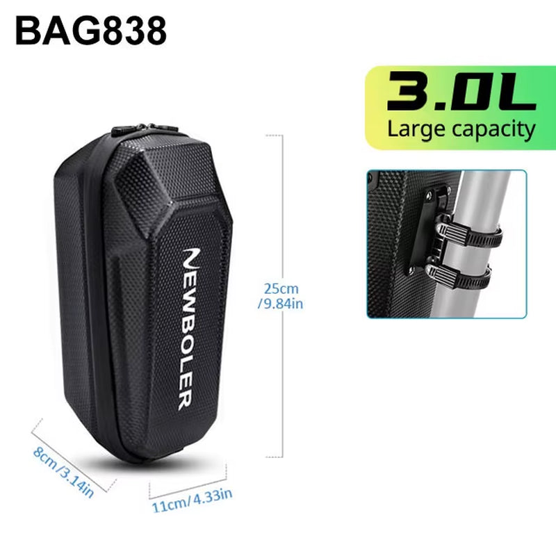 NEWBOLER 3L/5L Electric Scooter Bag Accessories Electric Vehicle Bag with USB Port Waterproof Scooter Front Bag Bike Bag