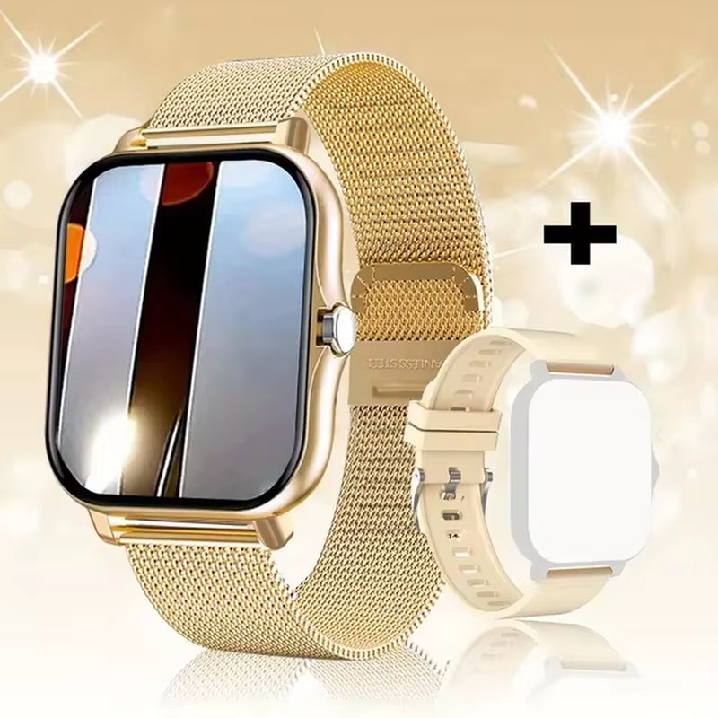 2025 Smart Watch - Bluetooth Call & Message Reminder, Full Touch Screen, Perfect Gift for Fitness Enthusiasts!
