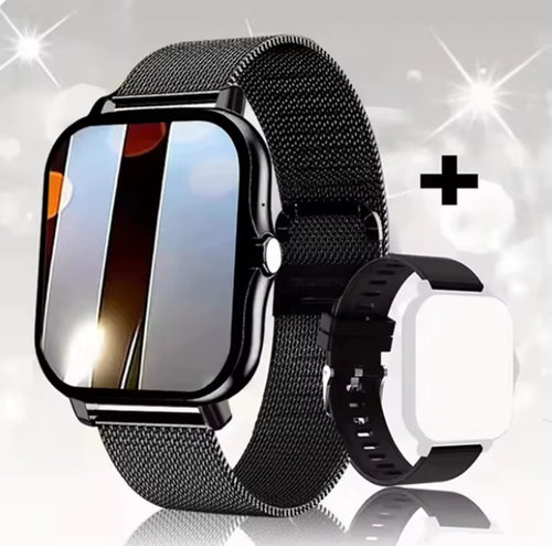 2025 Smart Watch - Bluetooth Call & Message Reminder, Full Touch Screen, Perfect Gift for Fitness Enthusiasts!